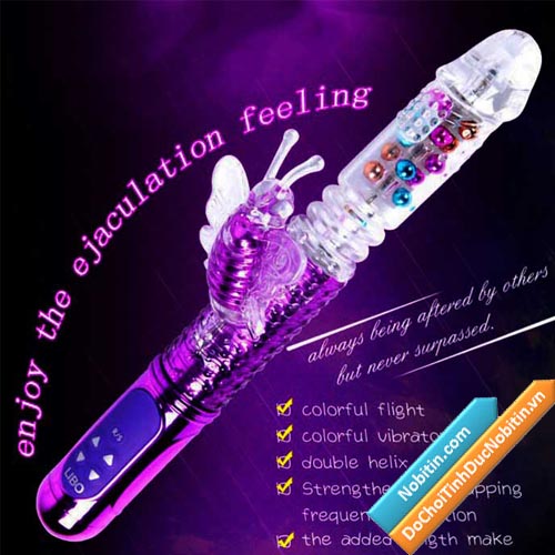 Dương vật giả sạc điện Libo